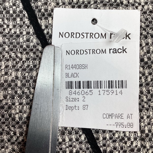 Jason Wu Tweed Black Short Shorts - Picture 5 of 9